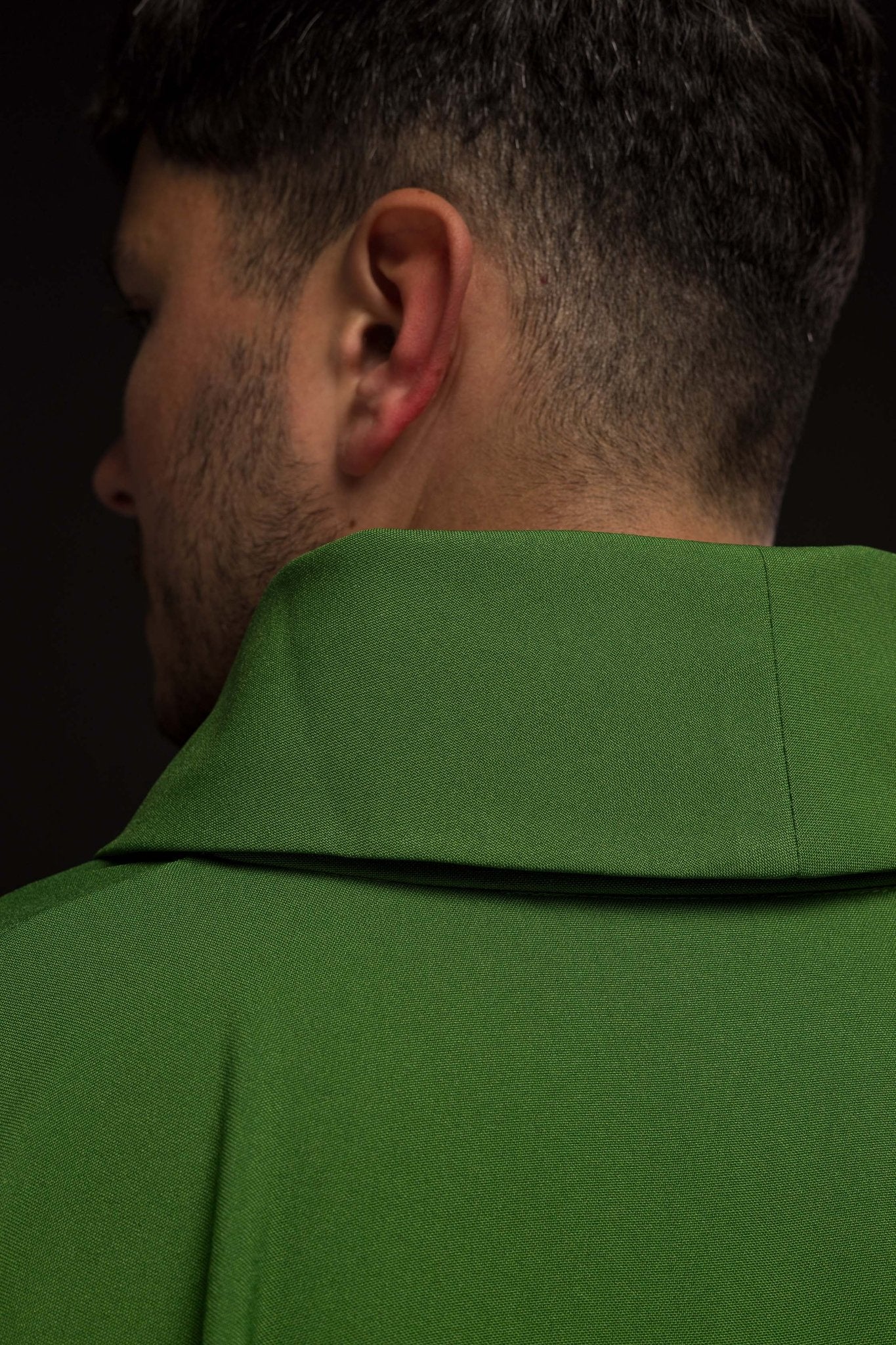 Chasuble embroidered with Green Cross KOR/016/01/12 ZIELONY - HAFTINAUSA.COM