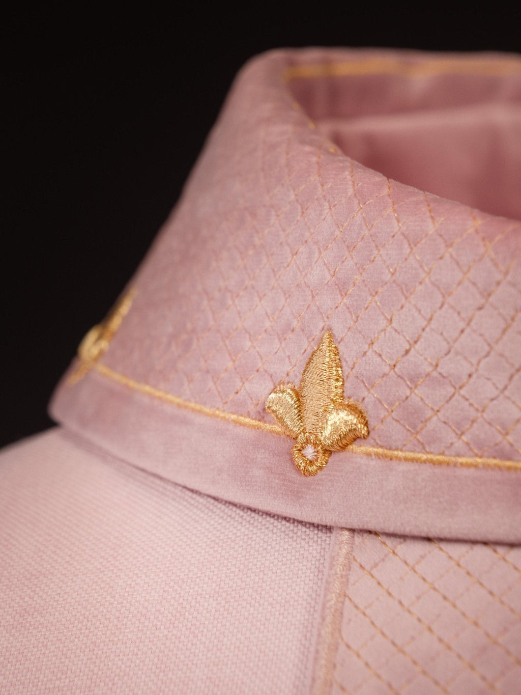 Pink Chasuble with Embroidered Cross Symbol LE/7029/08 - HAFTINAUSA.COM